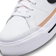 Nike Sportswear Sneaker low 'COURT LEGACY LIFT'  beige / sort / hvid