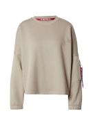 ALPHA INDUSTRIES Sweatshirt  beige