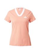 ADIDAS GOLF Funktionsbluse  laks / hvid