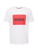 HUGO Bluser & t-shirts 'Dulive222'  rød / sort / hvid