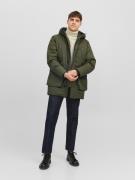 JACK & JONES Vinterparka 'CLEMENT'  mørkegrøn