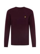 Lyle & Scott Pullover  burgunder