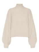 VERO MODA Pullover 'Philine'  beige