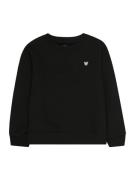 WOOD WOOD Sweatshirt 'Rod'  sort / hvid