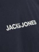 JACK & JONES Bluser & t-shirts 'Reid'  navy / grå-meleret / hvid