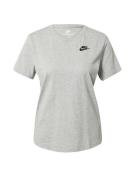 Nike Sportswear Shirts 'Club Essential'  grå / sort