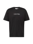 Calvin Klein Bluser & t-shirts 'Hero'  sort / hvid