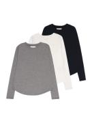 Abercrombie & Fitch Bluser & t-shirts  beige / grå-meleret / sort