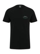 Iriedaily Bluser & t-shirts 'Bonsigh'  mint / mørkegrøn / sort