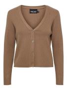 PIECES Cardigan 'Crista'  sepia