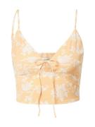 Abercrombie & Fitch Overdel  lyseorange / offwhite