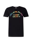 DIESEL Bluser & t-shirts  blandingsfarvet / sort