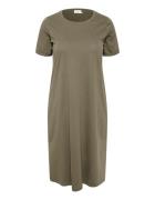 KAFFE CURVE Kjole 'Caline'  khaki