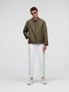 Karl Lagerfeld Overgangsjakke  khaki / sort / hvid