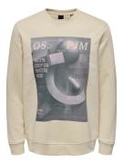 Only & Sons Sweatshirt  beige / grå
