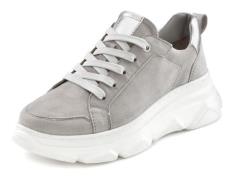 LASCANA Sneaker low  grå / sølv