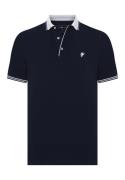 DENIM CULTURE Bluser & t-shirts 'ZORAN'  navy / hvid