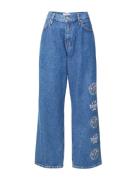 Tommy Jeans Jeans 'Betsy'  blue denim / rød / hvid