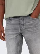 Only & Sons Jeans 'Edge'  grey denim
