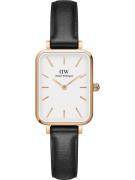 Daniel Wellington Analogt ur 'Quadro Pressed Sheffield RG White'  guld...