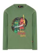 LEGO® kidswear Shirts 'TAYLOR 714'  mørkegrøn / blandingsfarvet