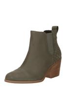 TOMS Chelsea Boots 'EVERLY'  oliven