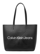 Calvin Klein Jeans Shopper  sort / hvid