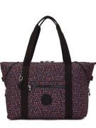 KIPLING Shopper 'ART'  navy / koral / bordeaux / sort