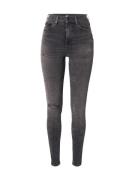 Tommy Jeans Jeans 'SYLVIA HIGH RISE SKINNY'  grey denim / rød / hvid