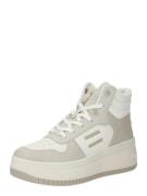 Tommy Jeans Sneaker high 'Retro Basket'  beige / creme / hvid
