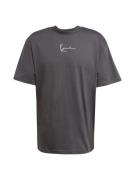 Karl Kani Bluser & t-shirts 'Essential'  antracit / hvid