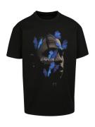 MT Upscale Bluser & t-shirts 'Le Pappilon'  himmelblå / grå / sort