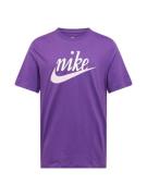 Nike Sportswear Bluser & t-shirts 'FUTURA 2'  lilla / hvid