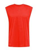 HUGO Bluser & t-shirts 'Dankto241'  orangerød / sort