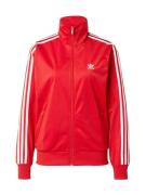 ADIDAS ORIGINALS Sweatjakke 'Classics Firebird'  rød / hvid