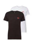 LEVI'S ® Bluser & t-shirts '2Pk Crewneck Graphic'  indigo / rød / hvid