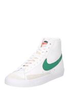 Nike Sportswear Sneaker high 'Blazer Mid 77'  lysegrå / grøn / hvid