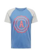 AÉROPOSTALE Bluser & t-shirts  blue denim / lysegrå / melon / hvid
