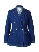 River Island Blazer  blue denim