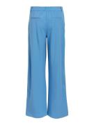 OBJECT Bukser med lægfolder 'Objlisa'  blå