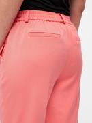 OBJECT Bukser med lægfolder 'LISA'  lys pink