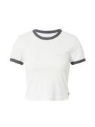 LEVI'S ® Shirts 'Graphic Mini Ringer'  grå / sort / hvid-meleret