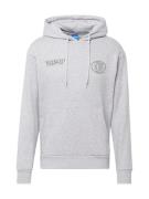 JACK & JONES Sweatshirt 'JORBradley'  lysegrå / sort