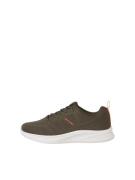 JACK & JONES Sneaker low 'Croxley'  oliven / orange