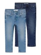 NAME IT Jeans 'SILAS'  natblå / blue denim
