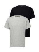 ABOUT YOU Bluser & t-shirts 'Lio Shirt'  grå-meleret / sort