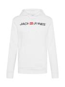 JACK & JONES Sweatshirt  rød / sort / hvid