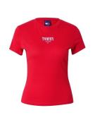Tommy Jeans Curve Shirts 'Essential'  navy / rød / hvid