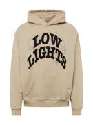 Low Lights Studios Sweatshirt 'World-Race'  beige / grå / sort
