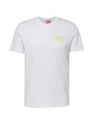 DIESEL Bluser & t-shirts 'DIEGOR'  lime / hvid